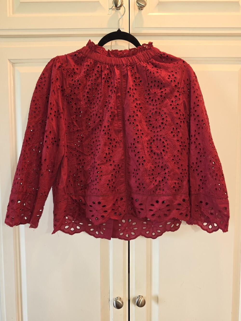 Jennifer & Grace Eyelet Blouse